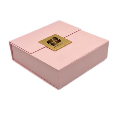 Elegant Pink Chocolate Box Gift Petega