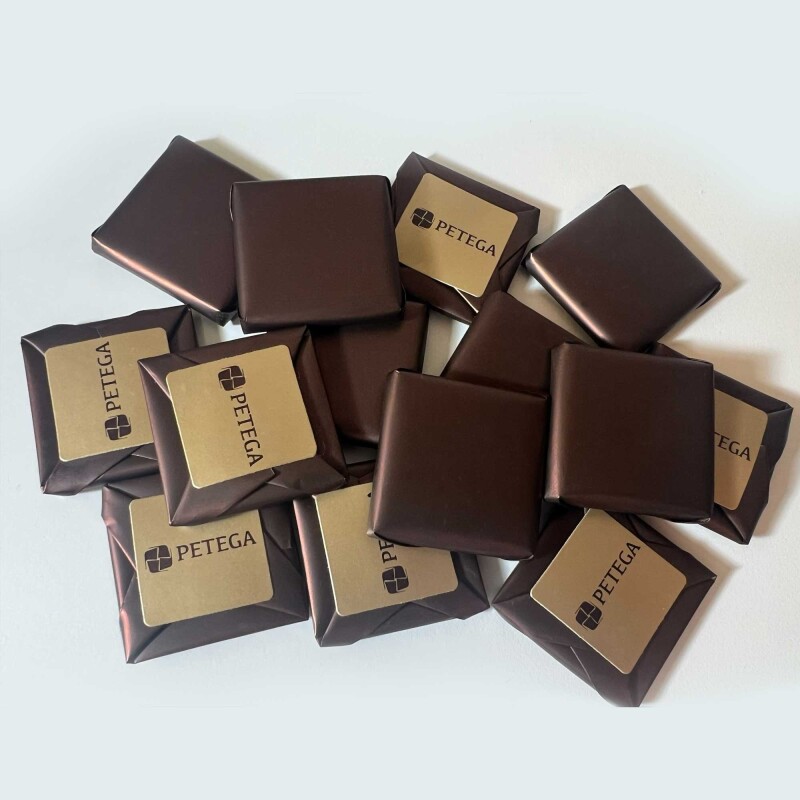 Plain Dark Chocolate Squares